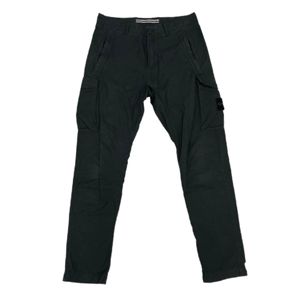 STONE ISLAND ストーンアイランド 711531406 TYPE RE-T Cargo Pants ロゴワッペン リップストップ カーゴパンツ カーキ系 W29【中古】