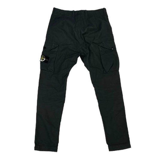 STONE ISLAND ストーンアイランド 711531406 TYPE RE-T Cargo Pants ロゴワッペン リップストップ カーゴパンツ カーキ系 W29【中古】