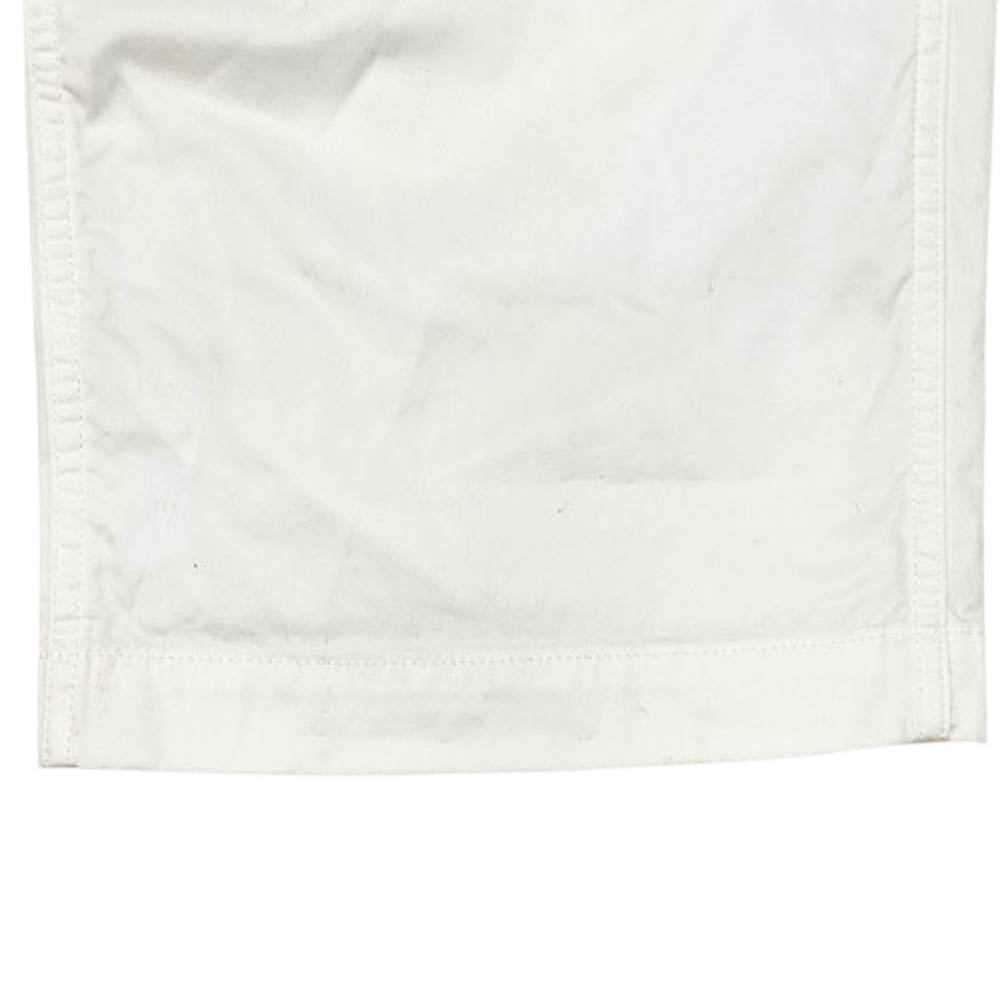 COMME des GARCONS HOMME コムデギャルソンオム AD2017 HA-P031 ジップフライ コットン ストレートパンツ ホワイト系 S【中古】