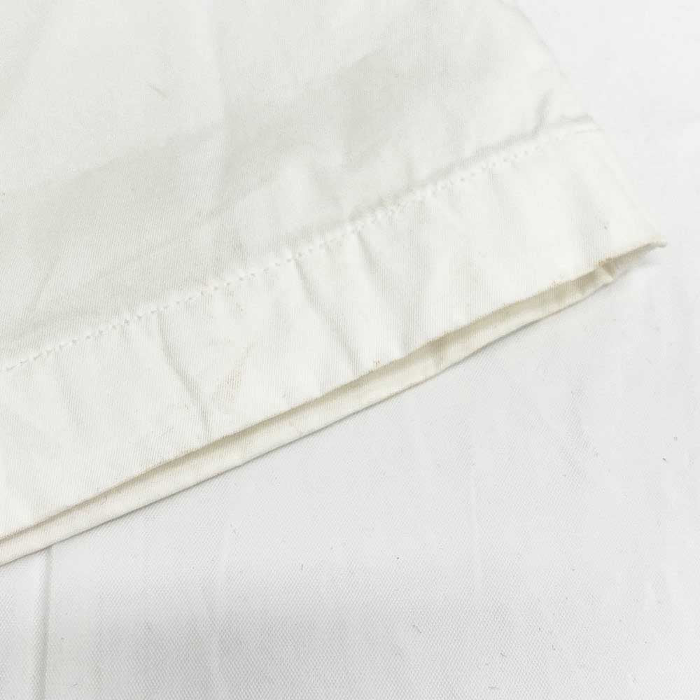 COMME des GARCONS HOMME コムデギャルソンオム AD2017 HA-P031 ジップフライ コットン ストレートパンツ ホワイト系 S【中古】