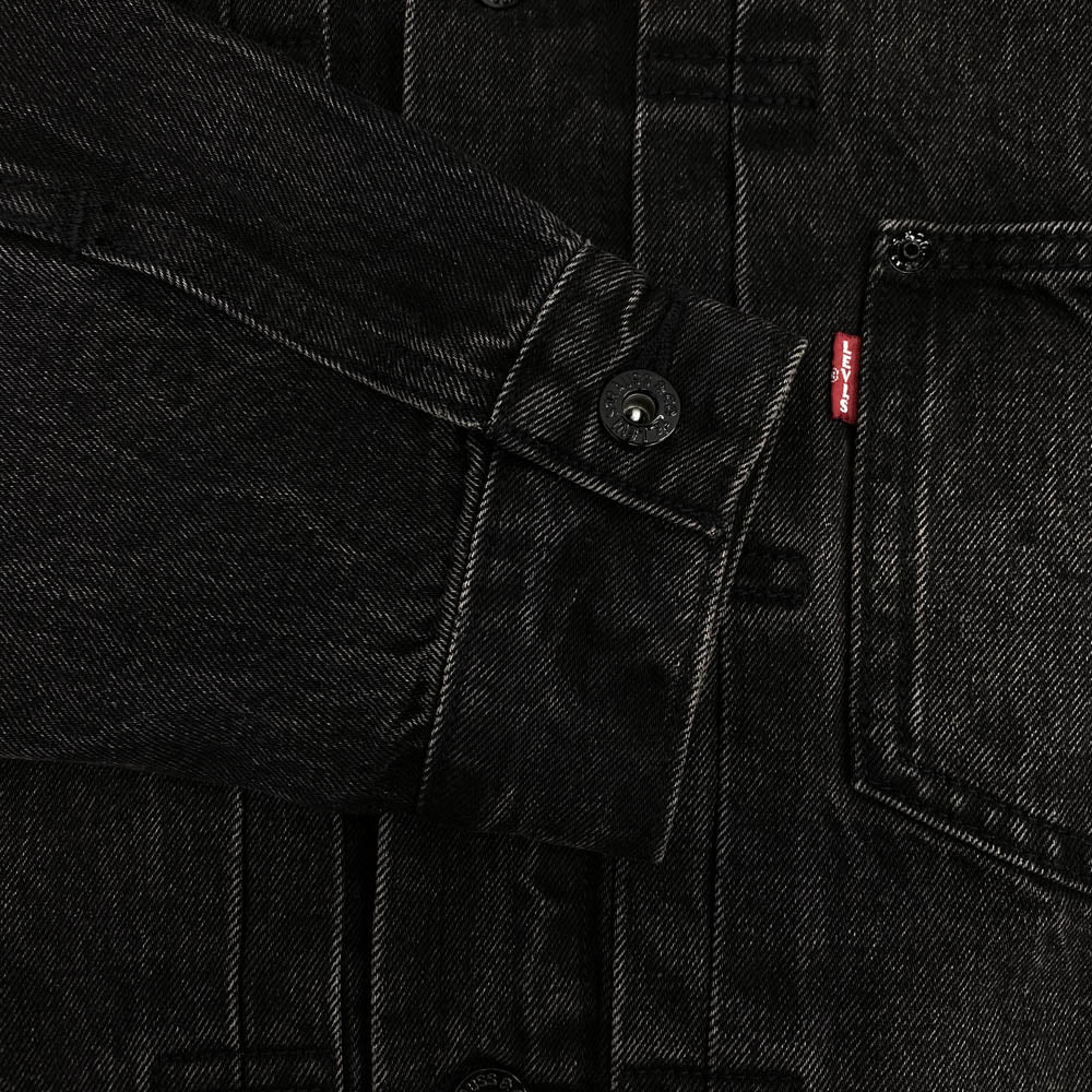 Levi's リーバイス PC9-0022Q-0000 PREMIUM プレミアム 30th Type 1トラッカー デニムジャケット ブラック系 XS【中古】