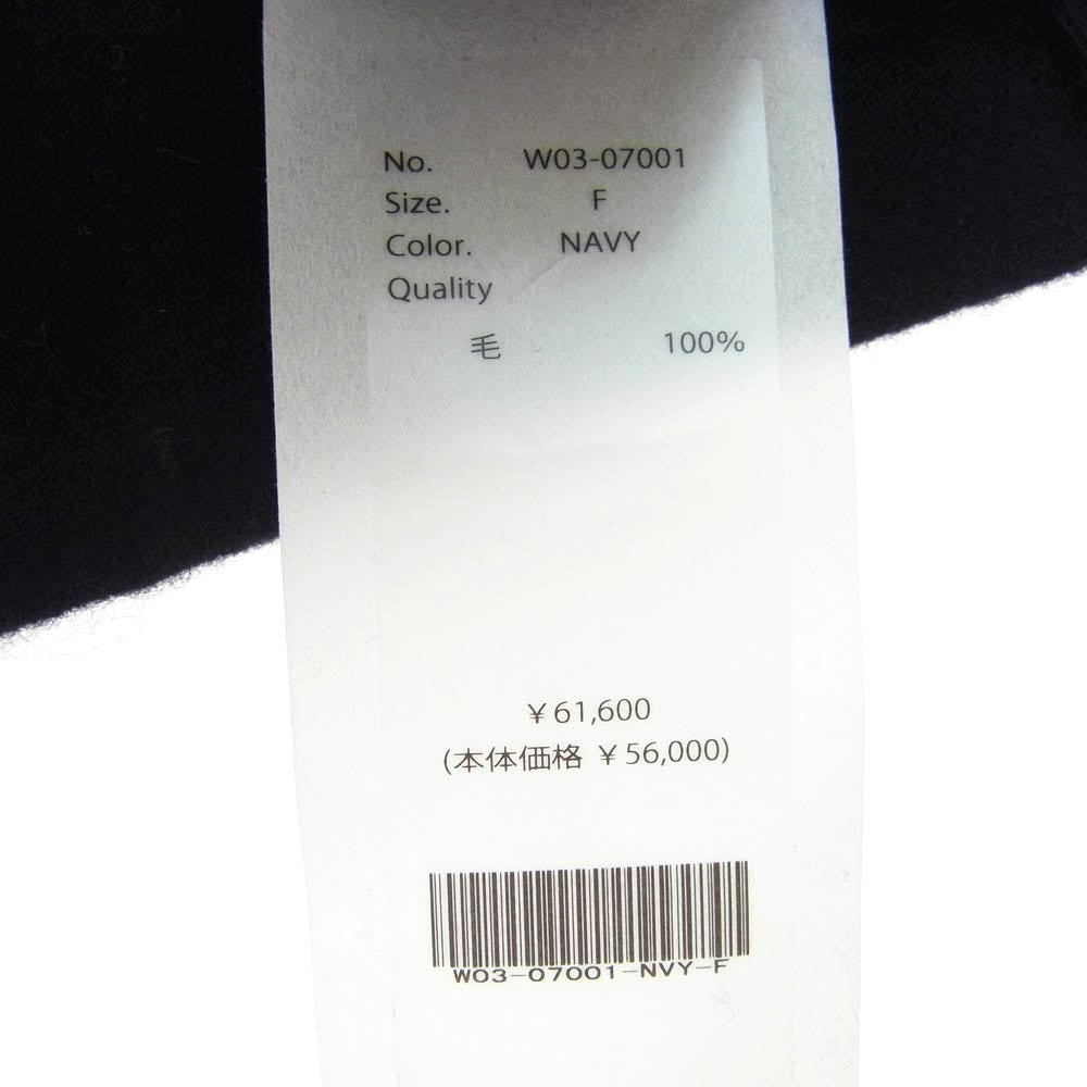 COMOLI コモリ 22AW W03-07001 大判 ウール ストール 040 コン【美品】【中古】