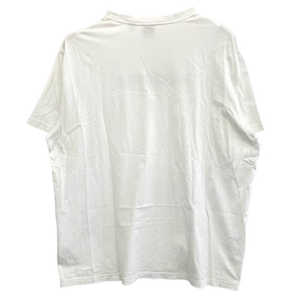 BURBERRY バーバリー 8055309 ロゴ プリント クルーネック 半袖 Tシャツ ホワイト系 XL【中古】