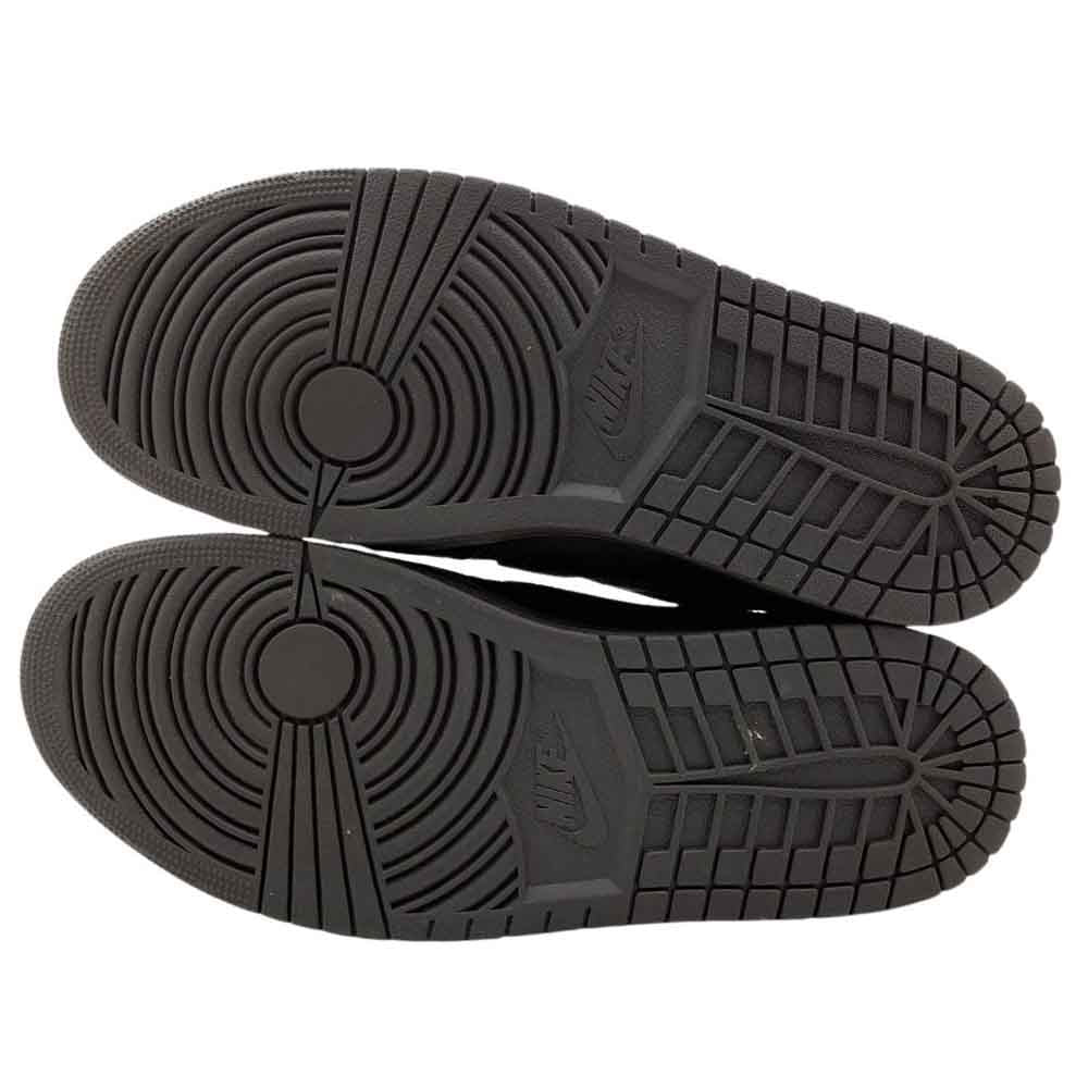 NIKE ナイキ DM7866-202 フェイクバスターズ鑑定済 Travis Scott Air Jordan 1 Low OG SP Velvet Brown and Dark Mocha トラヴィススコット エアジョーダン1 ロー OG SP ベルベットブラウン アンド ダークモカ ローカット スニーカー ブラウン系 28.5cm【中古】