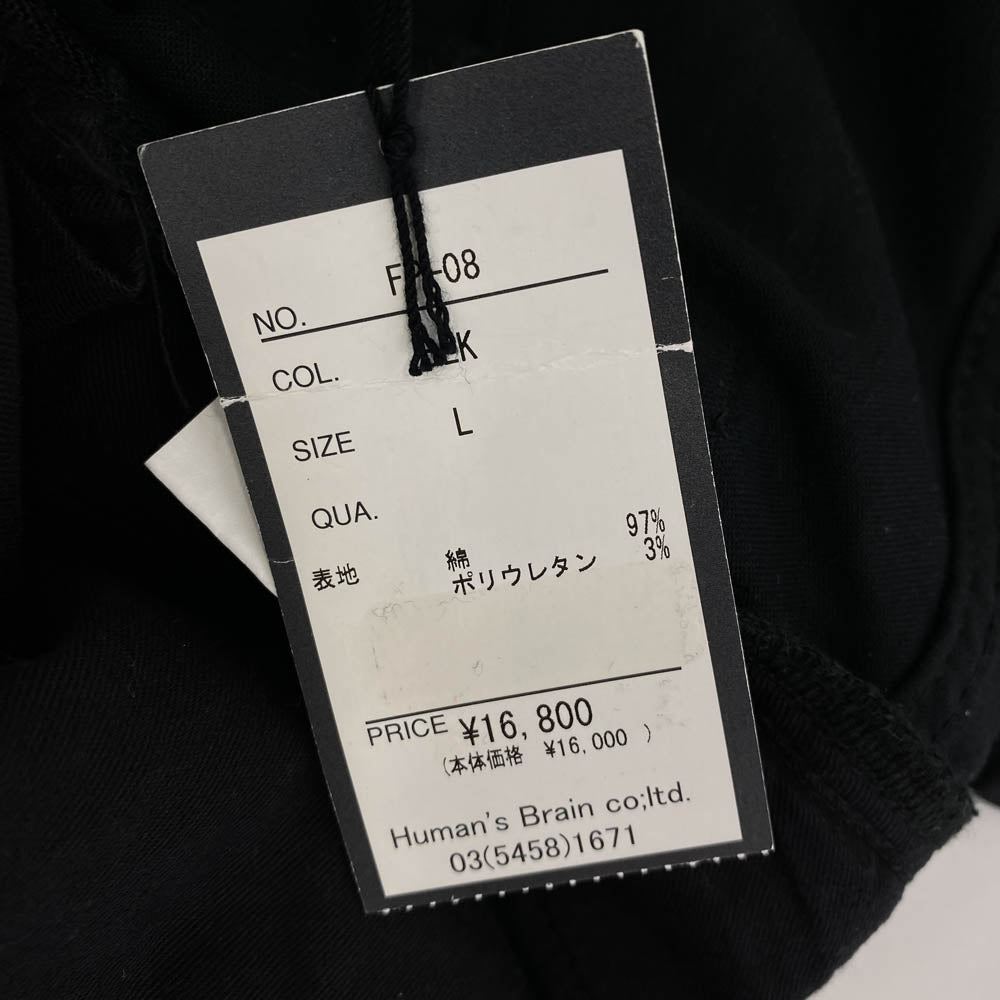 マニアックワークス MANIAC WORKS 総柄 スカル パンツ ブラック