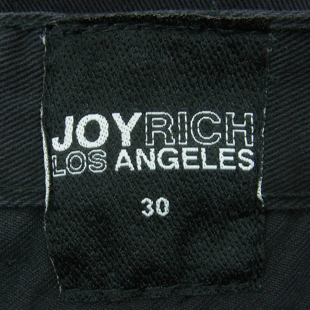 JOYRICH ジョイリッチ 星条旗 デニム ショーツ ハーフ ショート パンツ 中国製 ブラック系 ブルー系 レッド系 30【中古】
