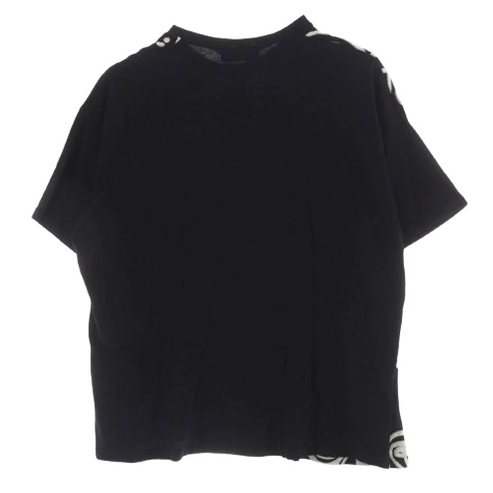 ゴムオム HS-T19-156 総柄 半袖 Tシャツ ブラック系 M【中古】