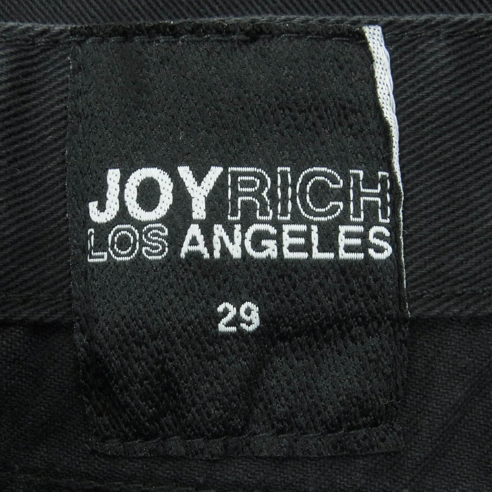 JOYRICH ジョイリッチ 星条旗 デニム ショーツ ハーフ ショート パンツ 中国製 ブラック系 ブルー系 レッド系 29【中古】