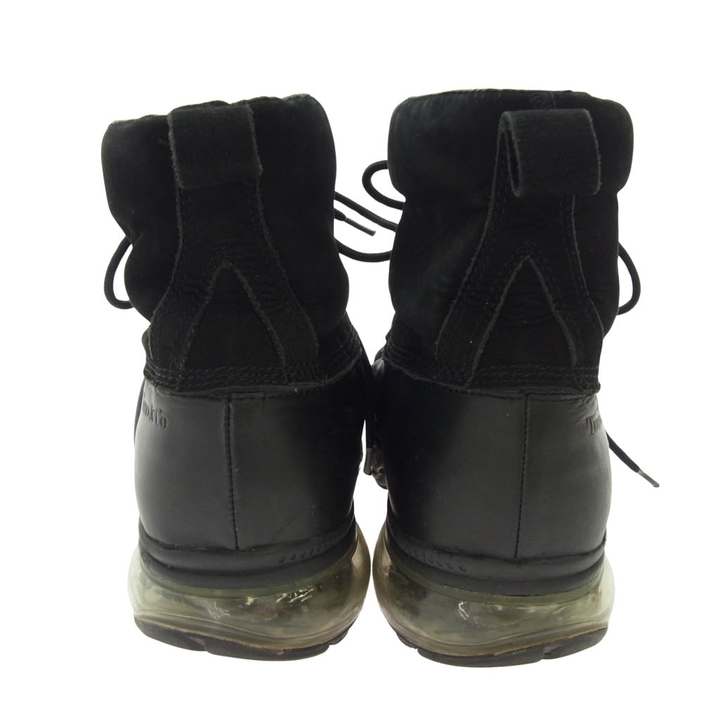 ネーム tomo&co エアソール ブーツ ブラック系 26cn【中古】