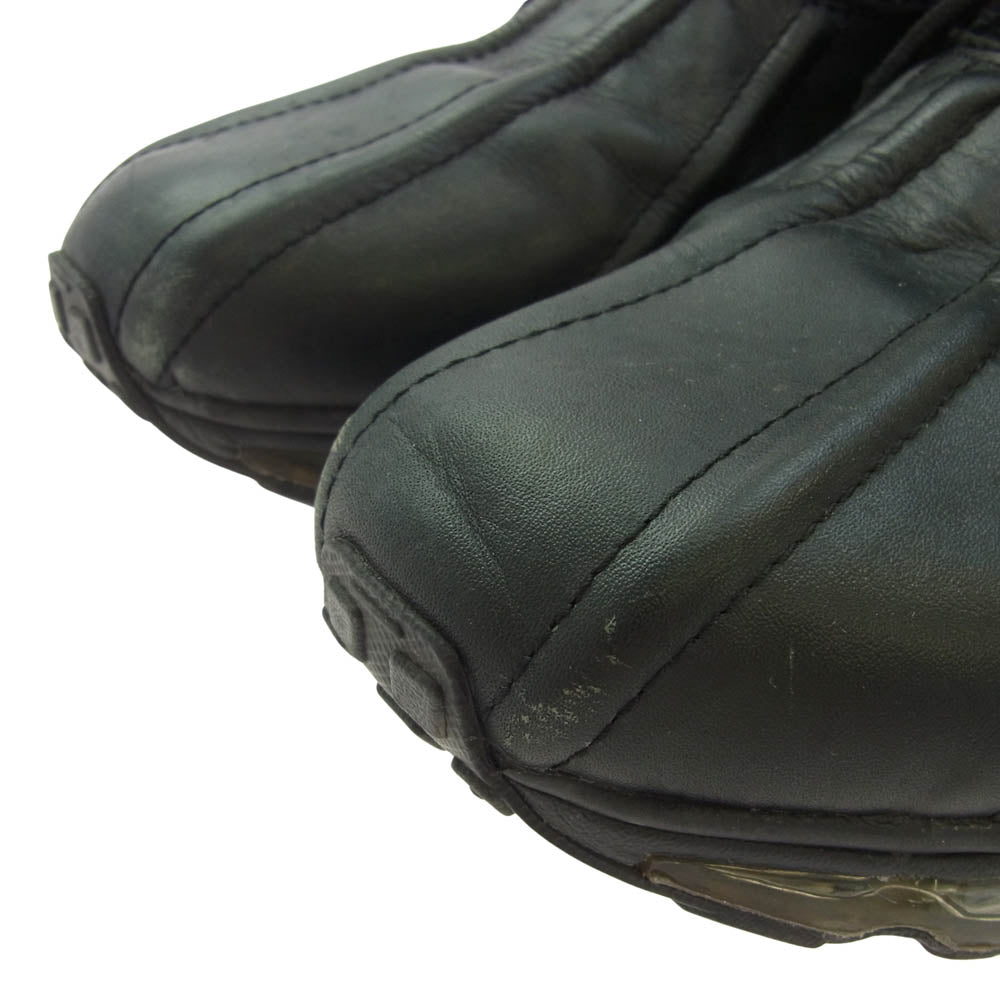 ネーム tomo&co エアソール ブーツ ブラック系 26cn【中古】