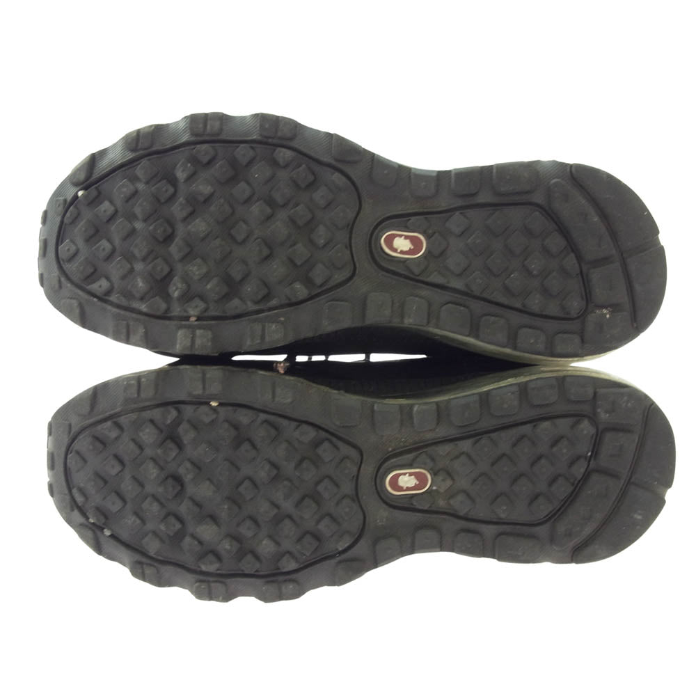 ネーム tomo&co エアソール ブーツ ブラック系 26cn【中古】