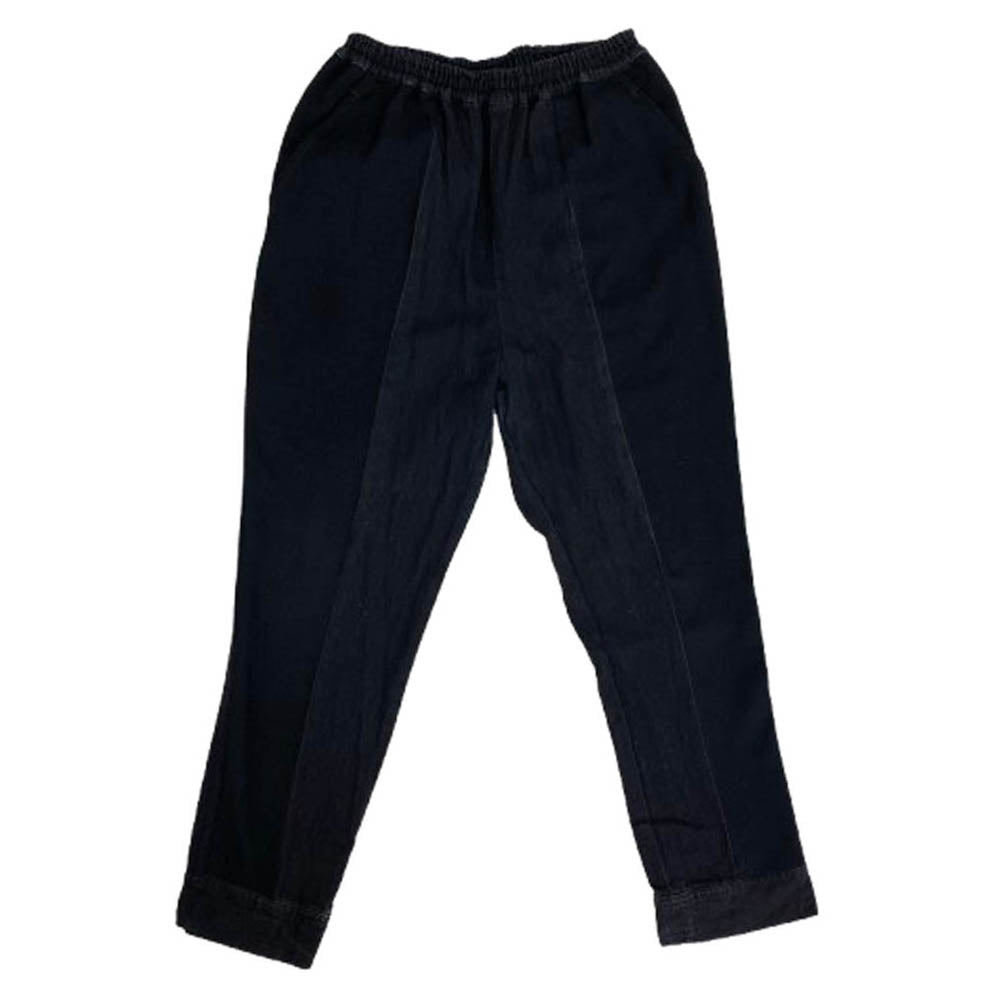 ゴムオム HH-P95-187 センターシーム 切替 イージー パンツ ブラック系 2【中古】