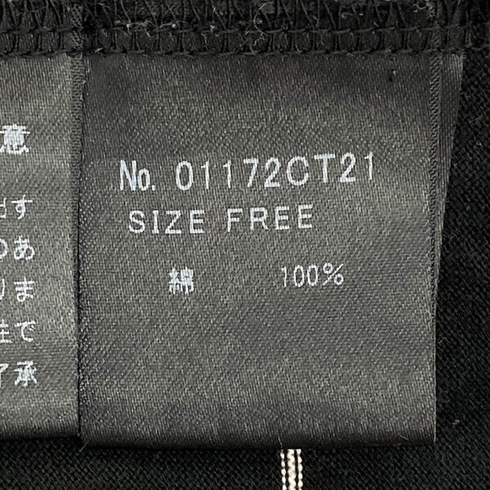 HYSTERIC GLAMOUR ヒステリックグラマー 01172CT21 ガールズ刺繍 ストライプ 半袖 Tシャツ ブラック系 FREE【中古】