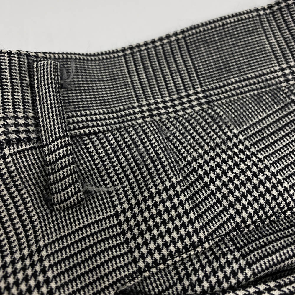 HYSTERIC GLAMOUR ヒステリックグラマー 5AP-0963 チェック柄 ウール スラックス パンツ グレー系 M【中古】