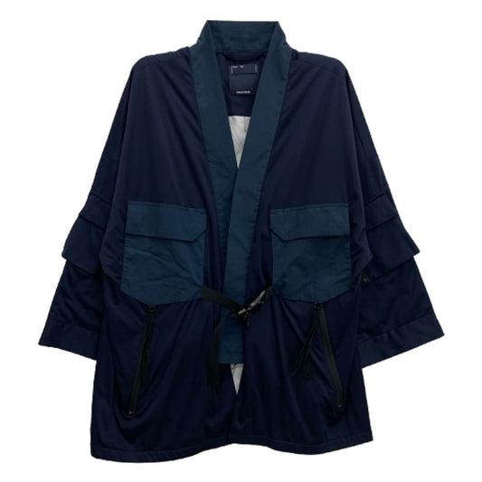 ミーンズワイル MW-JKT19201 Fatigue Samue L5 作務衣 ジャケット ネイビー系 2【中古】