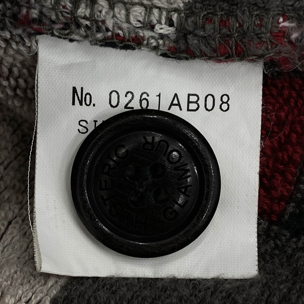 HYSTERIC GLAMOUR ヒステリックグラマー 0261AB08 SUNSET WOMAN総柄 ショールカラー パイル地 ガウン ジャケット マルチカラー系 M【中古】