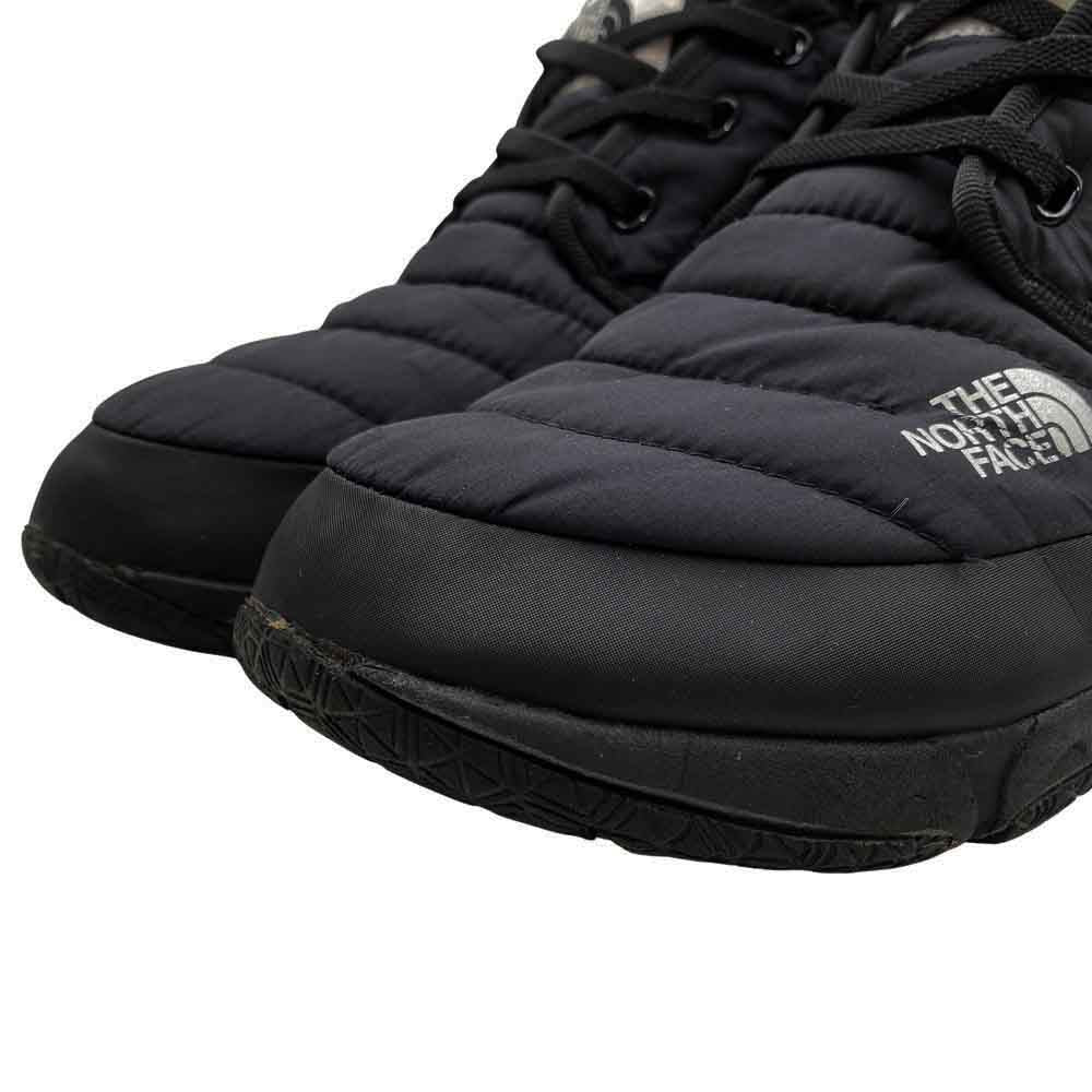 THE NORTH FACE ノースフェイス NF51581 NSE TRACTION CHUKKA LITE WP ヌプシ トラクション チャッカ ライトウォーター プルーフ シューズ ブラック系 9【中古】