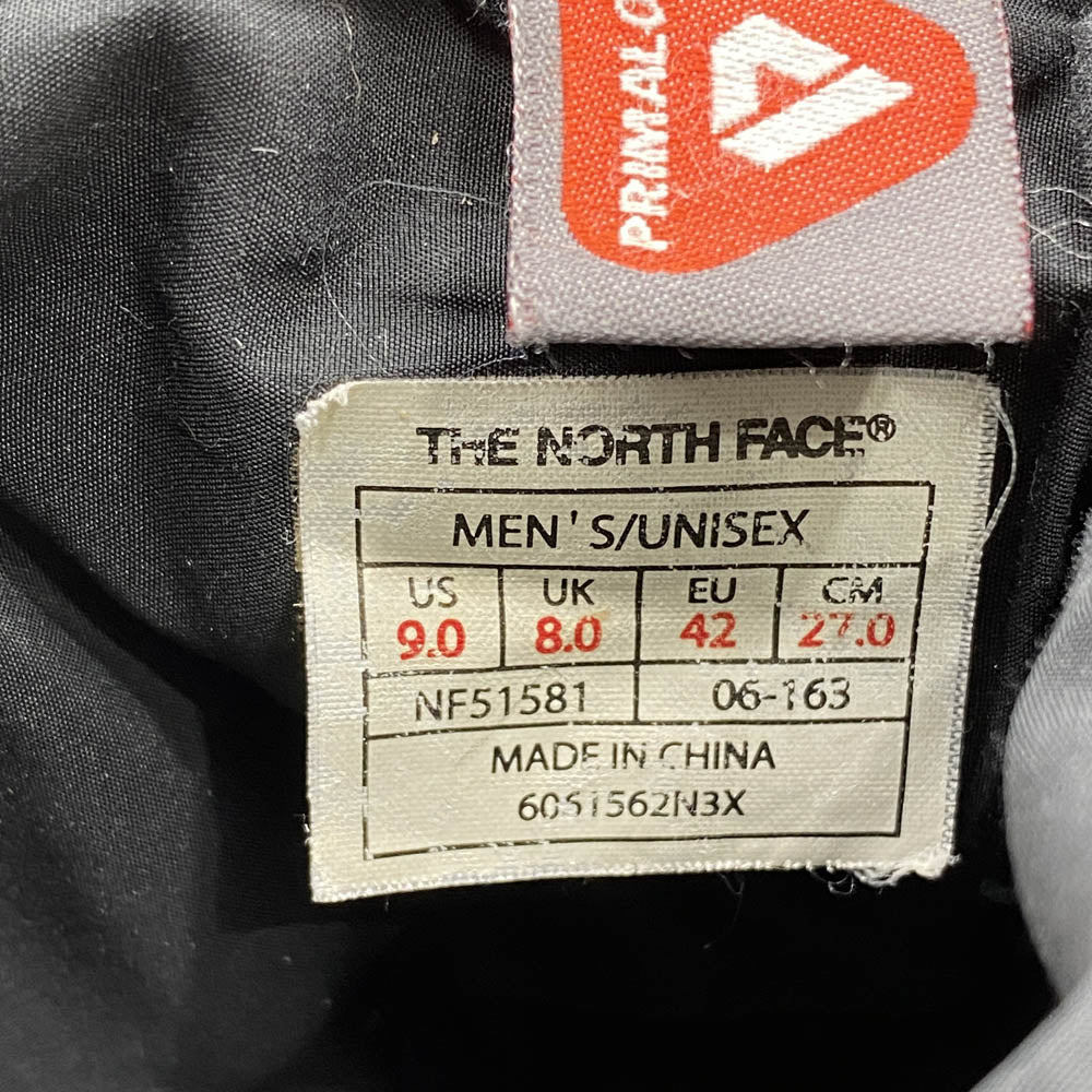 THE NORTH FACE ノースフェイス NF51581 NSE TRACTION CHUKKA LITE WP ヌプシ トラクション チャッカ ライトウォーター プルーフ シューズ ブラック系 9【中古】
