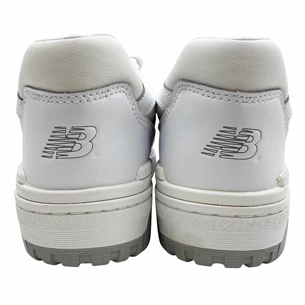 NEW BALANCE ニューバランス BB550PB1 WHITE GRAY ホワイト グレー ローカット スニーカー ホワイト系 27cm【美品】【中古】