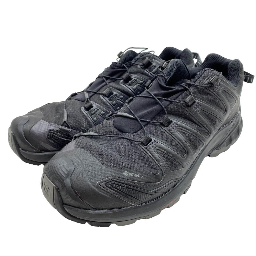 salomon サロモン 472770 XA PRO 3D V9 WIDE GORE-TEX ローカット スニーカー ブラック系 26.5cm【美品】【中古】