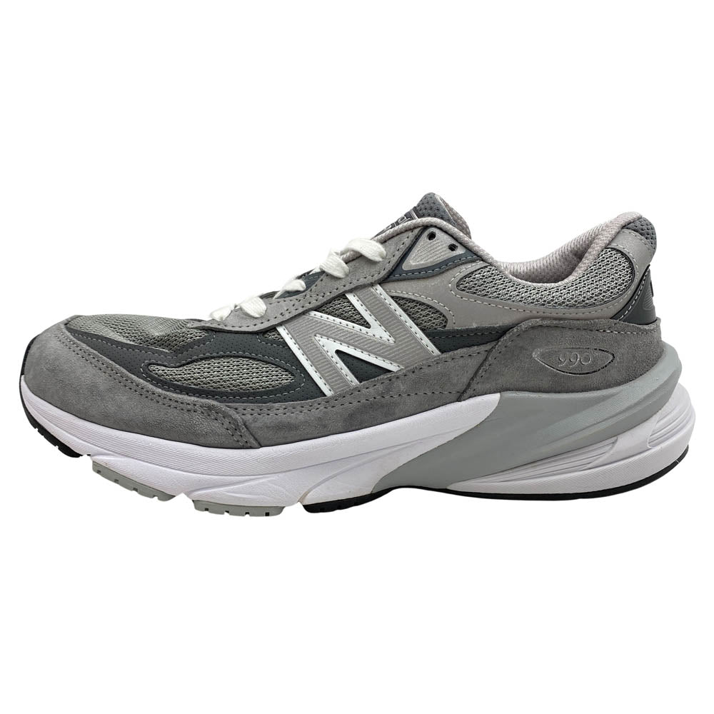 NEW BALANCE ニューバランス M996GL6 Made in USA スエード ローカット スニーカー グレー系 27cm【中古】