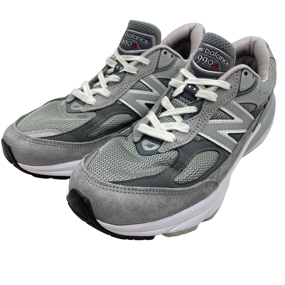 NEW BALANCE ニューバランス M996GL6 Made in USA スエード ローカット スニーカー グレー系 27cm【中古】