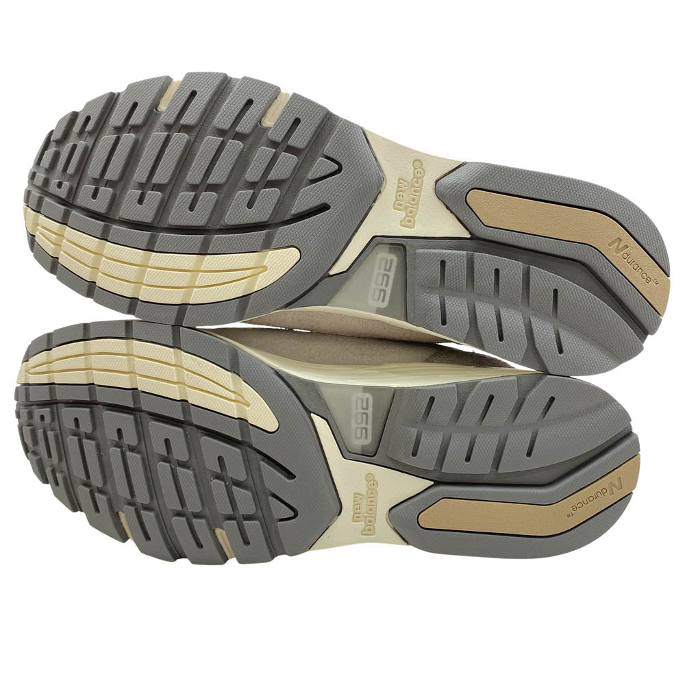 NEW BALANCE ニューバランス U992MM Made in USA Moonrock Mushroom ムーンロック マッシュルーム スエード ローカット スニーカー グレー系 27cm【中古】