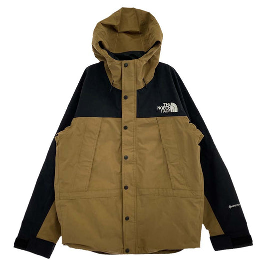 THE NORTH FACE ノースフェイス NP62236 Mountain Light Jacket ロゴ マウンテン ライト ジャケット パーカー ブラウン系 M【中古】