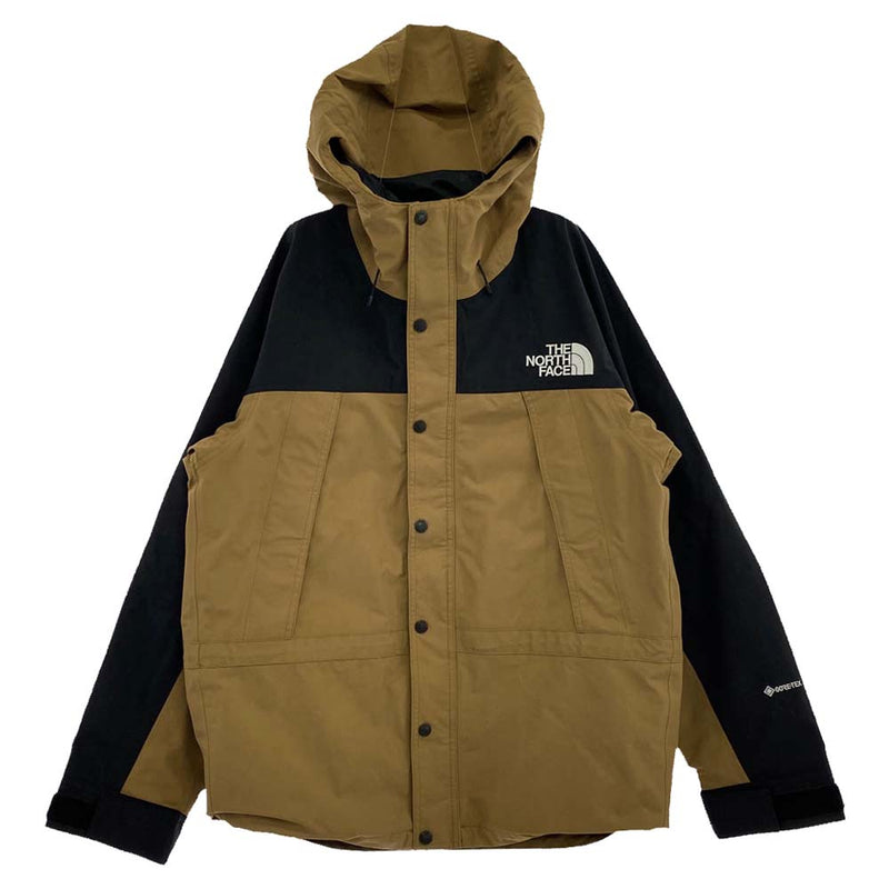 THE NORTH FACE ノースフェイス NP62236 Mountain Light Jacket ロゴ マウンテン ライト ジャケット パーカー ブラウン系 M【中古】