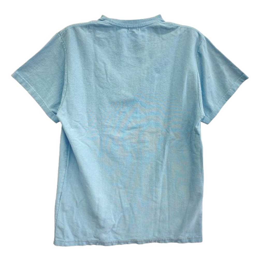 Ron Herman ロンハーマン 3520900202 RHC 胸ポケット クルーネック 半袖 Tシャツ ライトブルー系 S【中古】