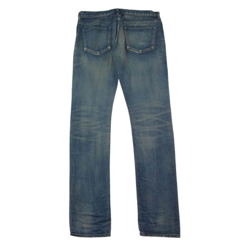 ジョンエリオット ボタンフライ デニムパンツ ジーンズ インディゴブルー系 31【中古】