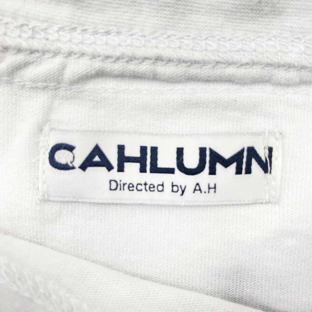 カウラム LOGO Reversible T-Shirt SECT UNO ロゴ リバーシブル Tシャツ ホワイト系 S【中古】