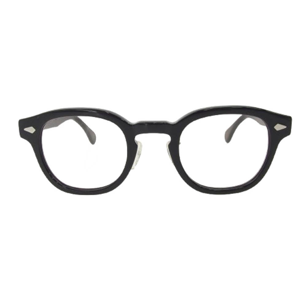 MOSCOT モスコット LEMTOSH レムトッシュ 眼鏡 メガネ ブラック系 46□24-145【中古】
