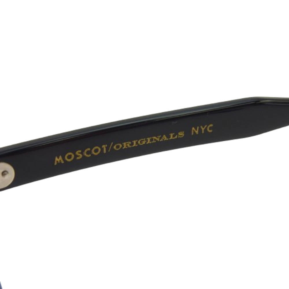 MOSCOT モスコット LEMTOSH レムトッシュ 眼鏡 メガネ ブラック系 46□24-145【中古】
