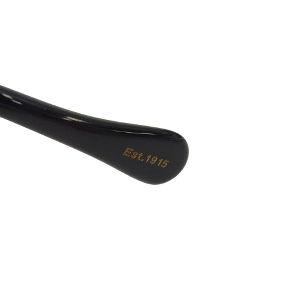 MOSCOT モスコット LEMTOSH レムトッシュ 眼鏡 メガネ ブラック系 46□24-145【中古】