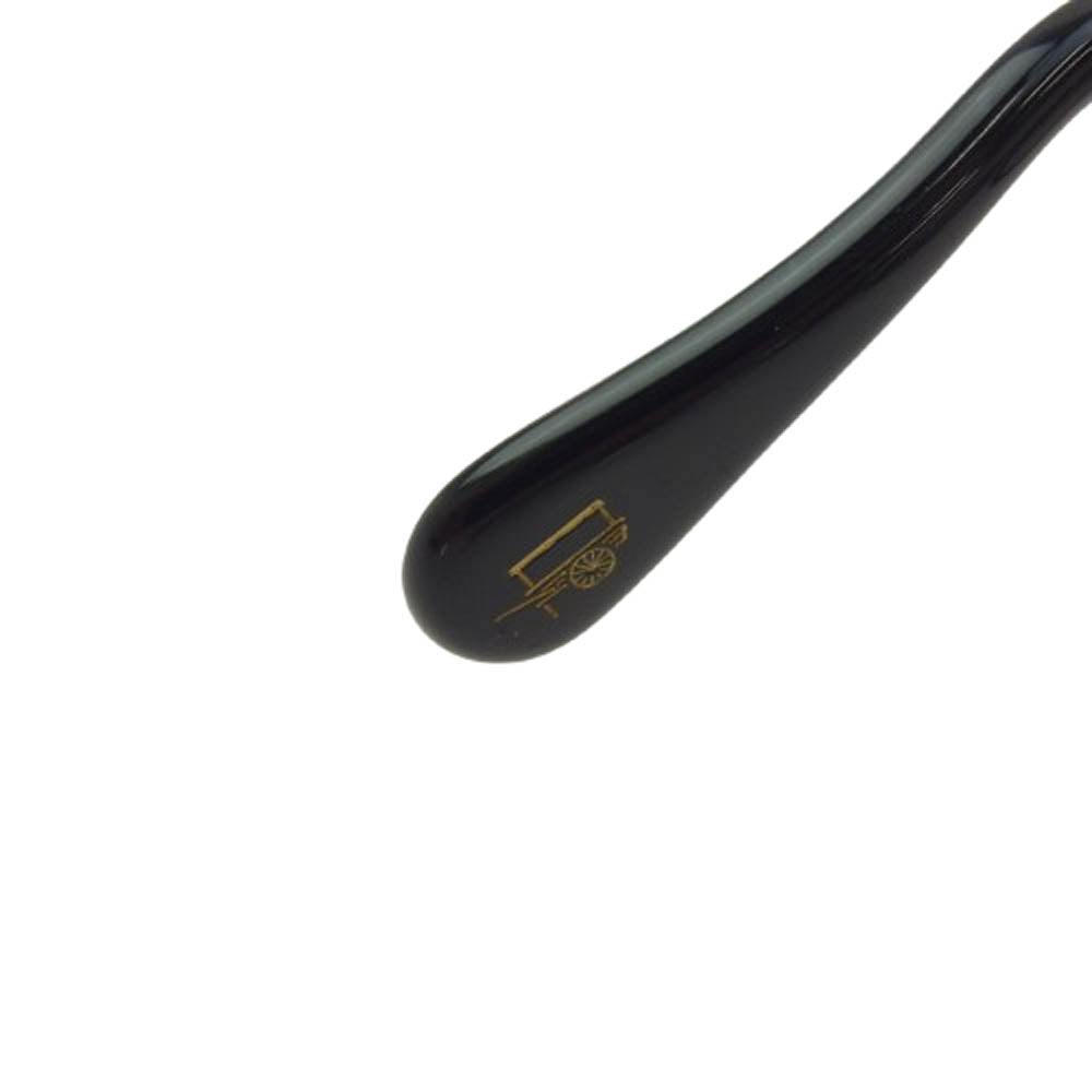 MOSCOT モスコット LEMTOSH レムトッシュ 眼鏡 メガネ ブラック系 46□24-145【中古】