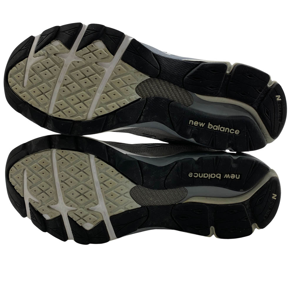 NEW BALANCE ニューバランス M990GY3 スウェード ローカットスニーカー グレー系 25.5cm【中古】