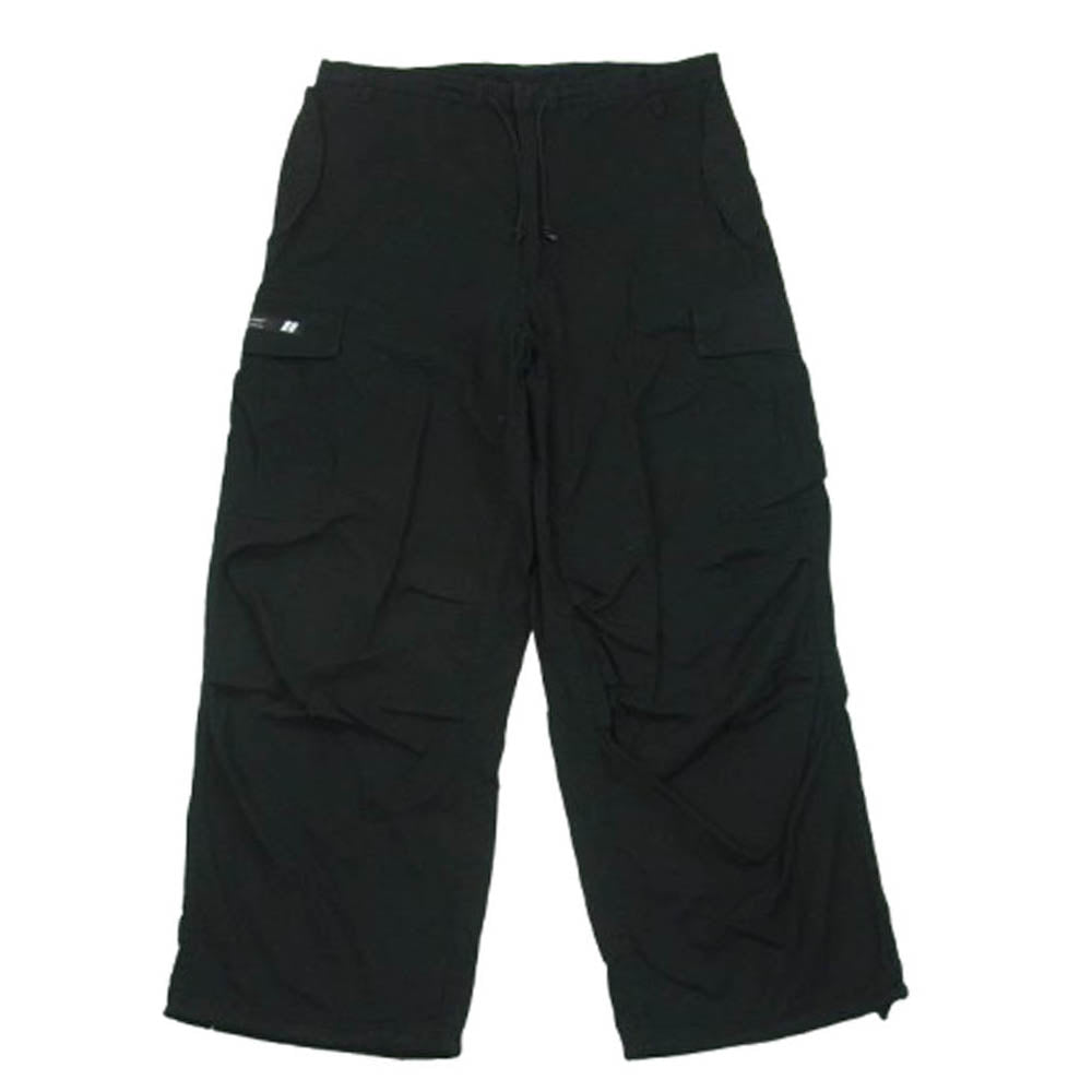 WTAPS ダブルタップス 24SS 241WVDT-PTM09 MILT0001 Trousers Nyco Oxford オックスフォード コットン トラウザーズ カーゴ パンツ ブラック系 02【中古】