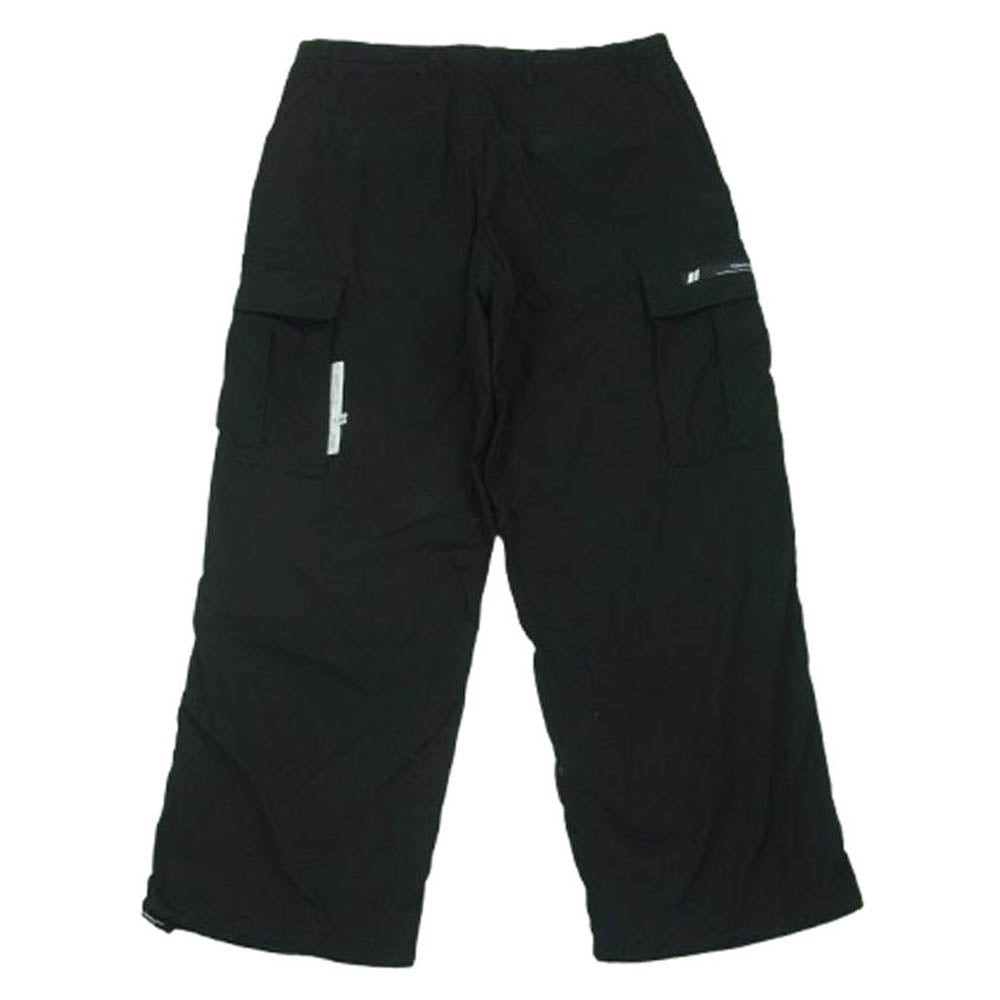 WTAPS ダブルタップス 24SS 241WVDT-PTM09 MILT0001 Trousers Nyco Oxford オックスフォード コットン トラウザーズ カーゴ パンツ ブラック系 02【中古】
