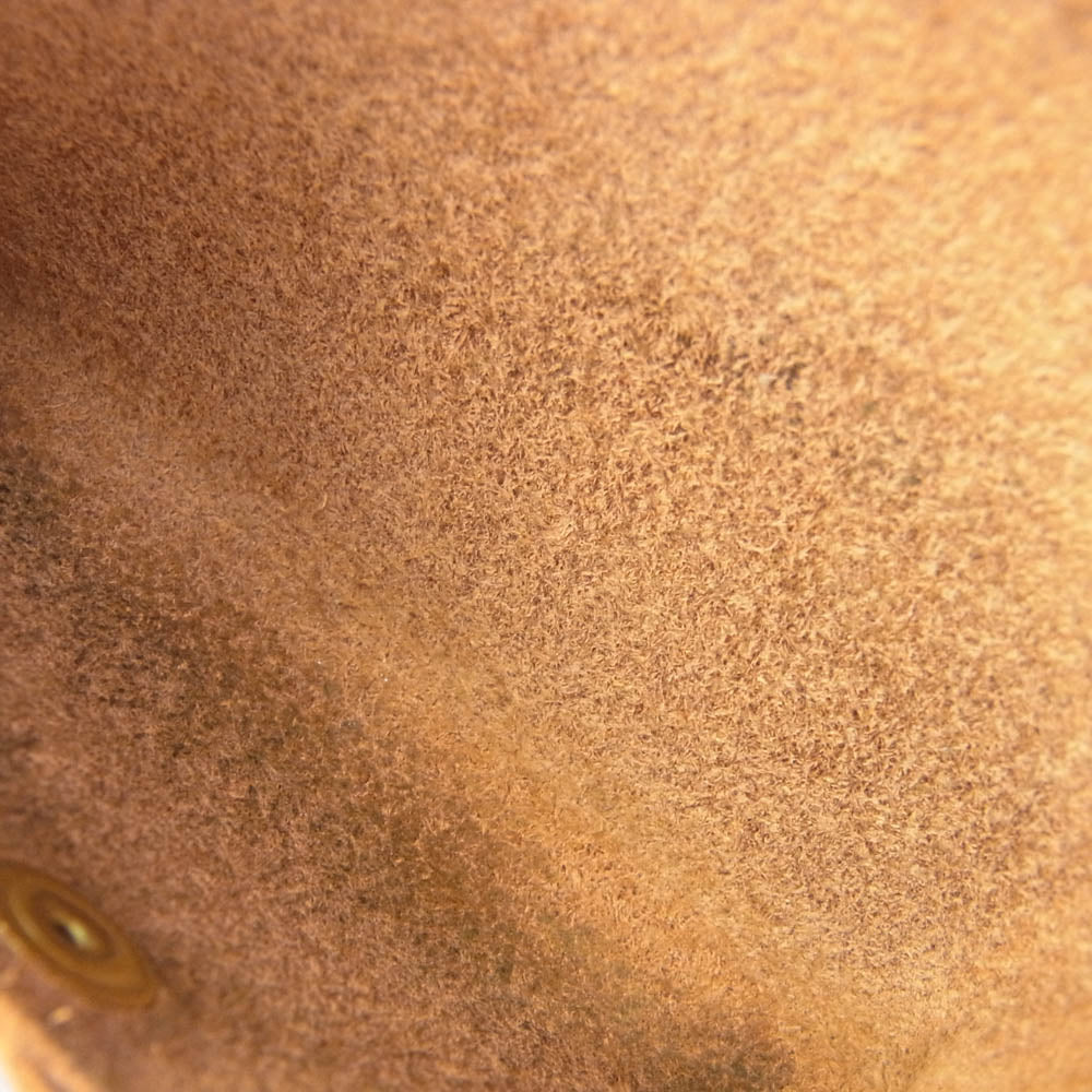 IL BISONTE イルビゾンテ ロゴ レザー カードケース 小銭入れ ブラウン系【中古】