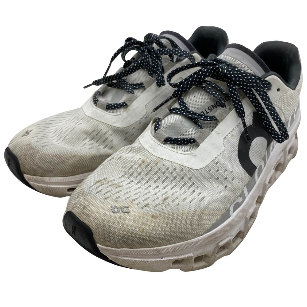 ON オン 61.98288 Cloudmonster クラウドモンスター スニーカー ホワイト系 26.5cm【中古】