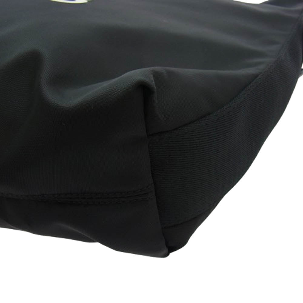 Y-3 Yohji Yamamoto ワイスリー ヨウジヤマモト JD2905 SACOCHE ロゴ プリント ナイロン サコッシュ ショルダー バッグ ブラック系【新古品】【未使用】【中古】