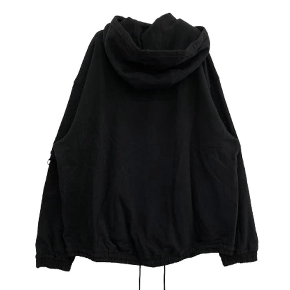 Yohji Yamamoto ヨウジヤマモト 24SS UB-T15-008-2 S'YTE サイト FRENCH TERRY ZIP UP HOODIE フレンチ テリー ジップアップ フーディ パーカー ブラック系 3【極上美品】【中古】