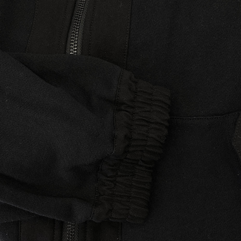 Yohji Yamamoto ヨウジヤマモト 24SS UB-T15-008-2 S'YTE サイト FRENCH TERRY ZIP UP HOODIE フレンチ テリー ジップアップ フーディ パーカー ブラック系 3【極上美品】【中古】