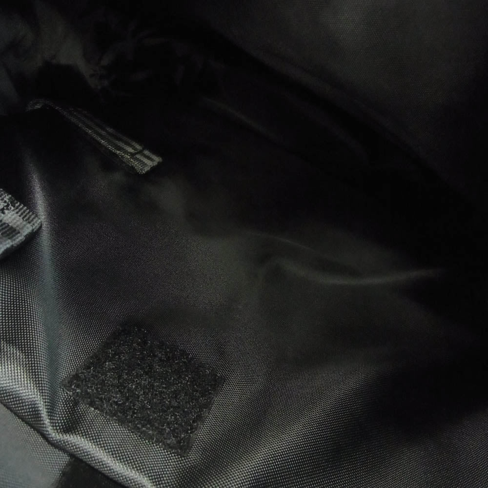 Yohji Yamamoto POUR HOMME ヨウジヤマモトプールオム HO-I18-943-1-03 YY SIGNATURE NYLON BACKPACK シグネチャー ナイロン バックパック リュック ブラック系【新古品】【未使用】【中古】