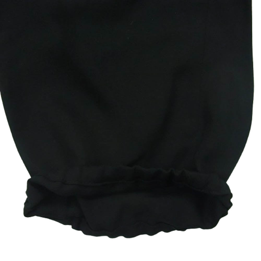 Yohji Yamamoto ヨウジヤマモト HP-P02-240-1-03 REGULATION MEN CELLULOSE GABARDINE RIB FLAPPOCKET PANTS レギュレーション メン セルロースギャバジン カーゴ パンツ ブラック系 3【新古品】【未使用】【中古】