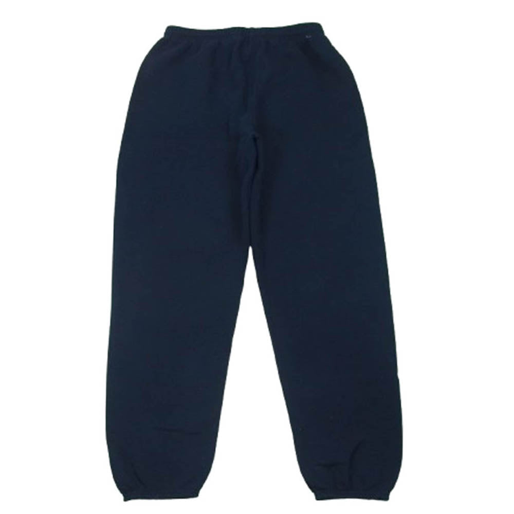 U.S. NAVY ロゴ スウェット パンツ コットン ポリエステル アメリカ製 ダークネイビー系 M【中古】