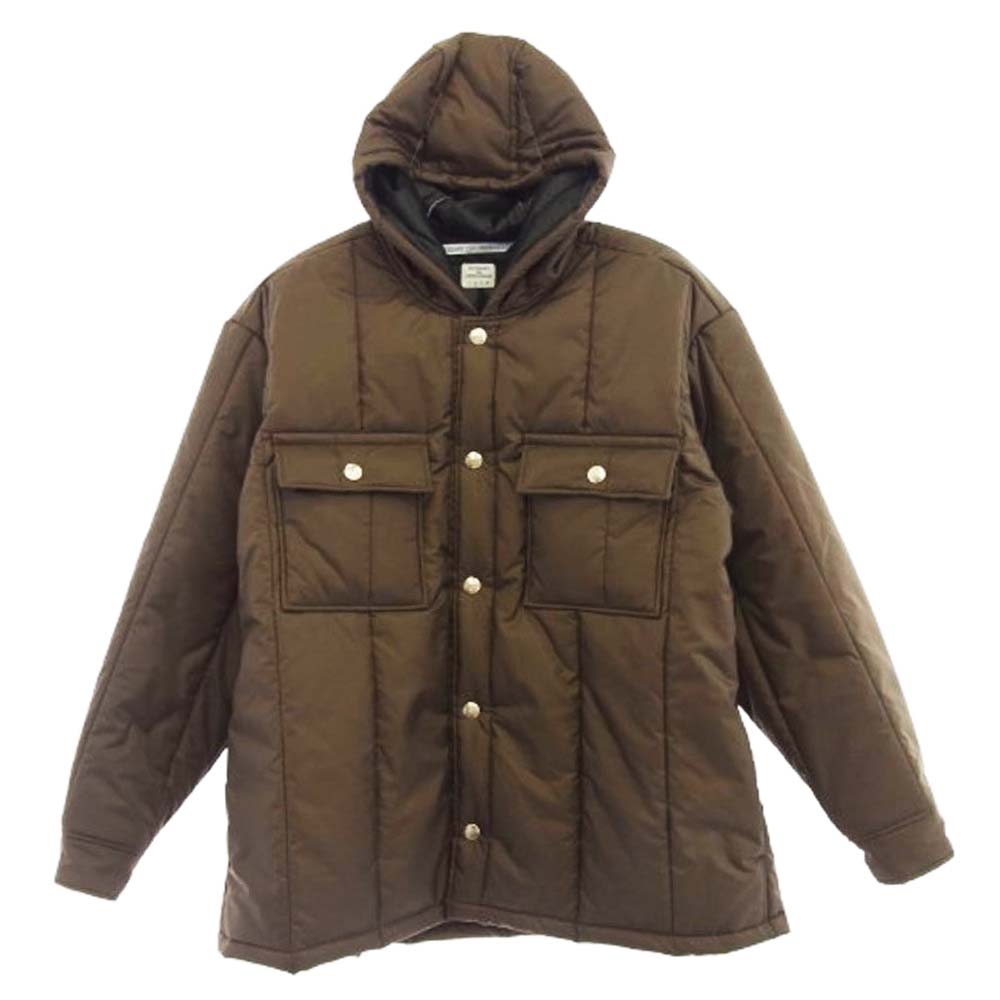 ネセサリーオアアンネセサリー 24AW 90012021 CHIACGO 中綿 フーデッド フード付き ジャケット ブラウン系 2【美品】【中古】