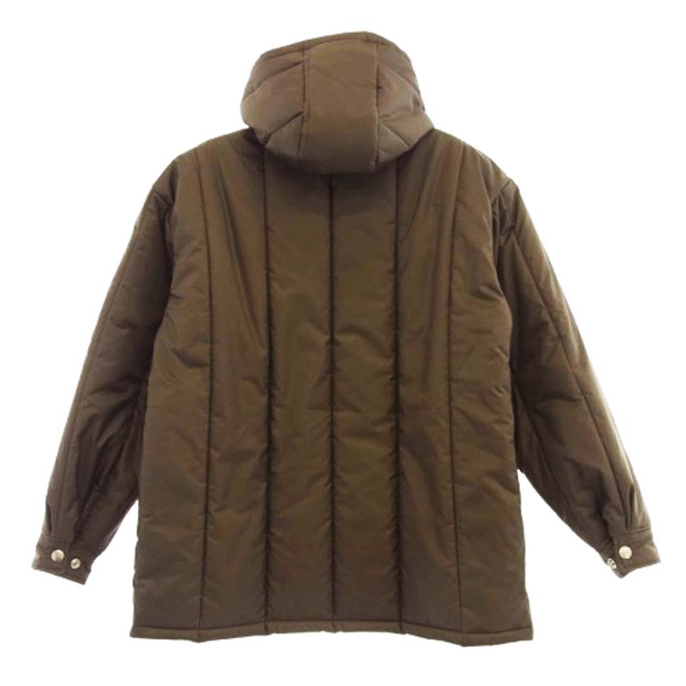 ネセサリーオアアンネセサリー 24AW 90012021 CHIACGO 中綿 フーデッド フード付き ジャケット ブラウン系 2【美品】【中古】