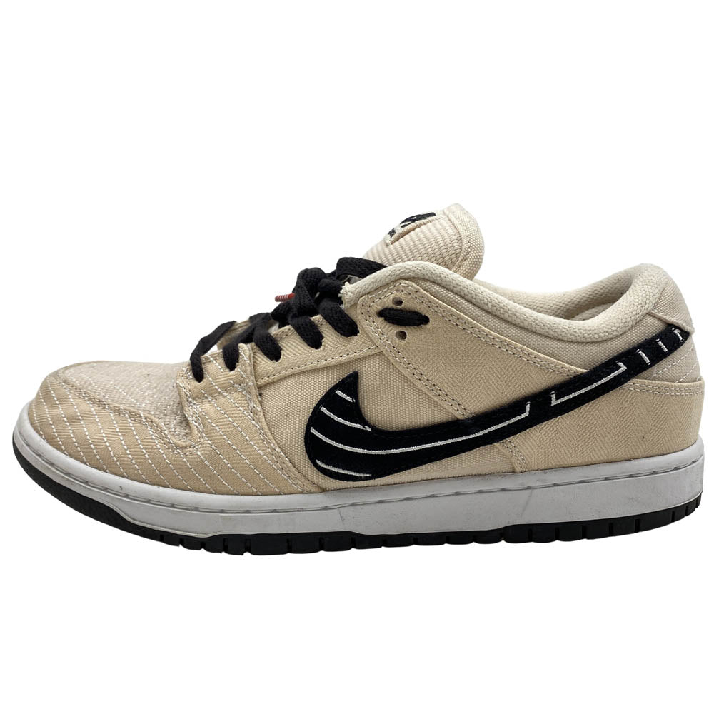 NIKE ナイキ FD2627-200 × Albino & Preto SB Dunk Low Pro QS アルビノ & プレト SB ダンク ロー プロ QS スニーカー ベージュ系 27.5cm【中古】